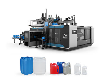 pleine grande vitesse servo de machine de soufflage de corps creux du pe 25l rotatoire