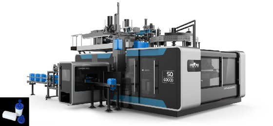 Rendement élevé de SQ-SF-30L de corps creux de machine rotatoire en plastique de soufflage