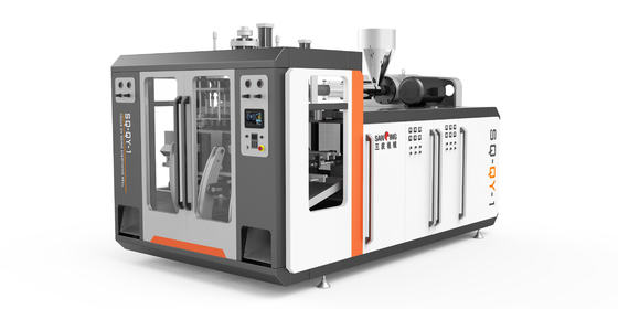 Machine de moulage par soufflage par extrusion-soufflage automatique en polypropylène Plc